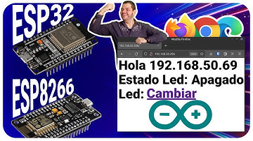 🖥️ Servidor Web en Arduino ESP32 y ESP8266  (🤩 Guiá Completa)