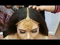 real bridal Juda hairstyle & Tikka setting step by step easy & simple method for beginners