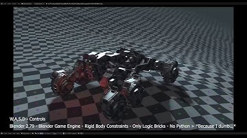 Blender 2.79 - Blender Game Engine - Vehicle Controlling
