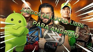 TOP 3 MEJORES JUEGOS DE LUCHA LIBRE PARA ANDROID screenshot 3