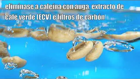 ¿El agua elimina la cafeína?