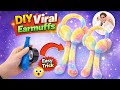 DIY Viral Earmuuffs | how to make viral earmuuffs from balloon | viral earmuuffs kaise bananen | diy