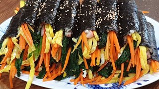 꼬마김밥만드는법ㅣMini Gimbap