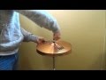 How To Mount Hi-Hat Cymbals On A Stand-Setting Up A Drumset