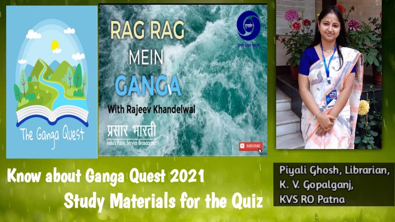 🏞️🌊Know about Ganga Quest 2021 (with basic info and study materials for the quiz)