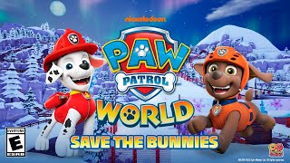 Help Zuma and Marshall Save the Bunnies 🐰 in the Mountains | PAW Patrol World | Video Game