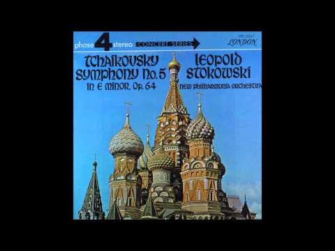 Tchaikovsky Symphony No  5 In E Minor, Op  64 ,Leopold Stokowski,, 3,4mov