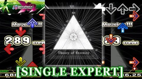 【DDR X2】 Theory of Eternity [SINGLE EXPERT] 譜面確認＋クラップ