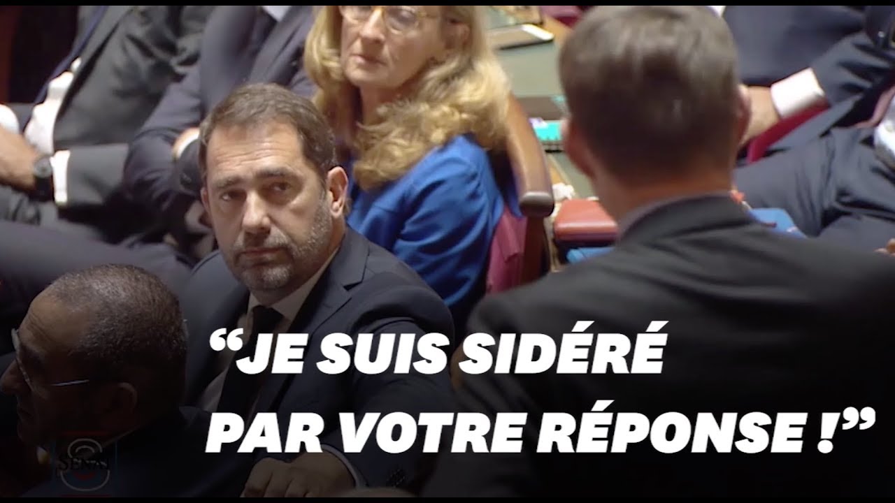 Christophe Castaner bizuté pour sa première au Sénat