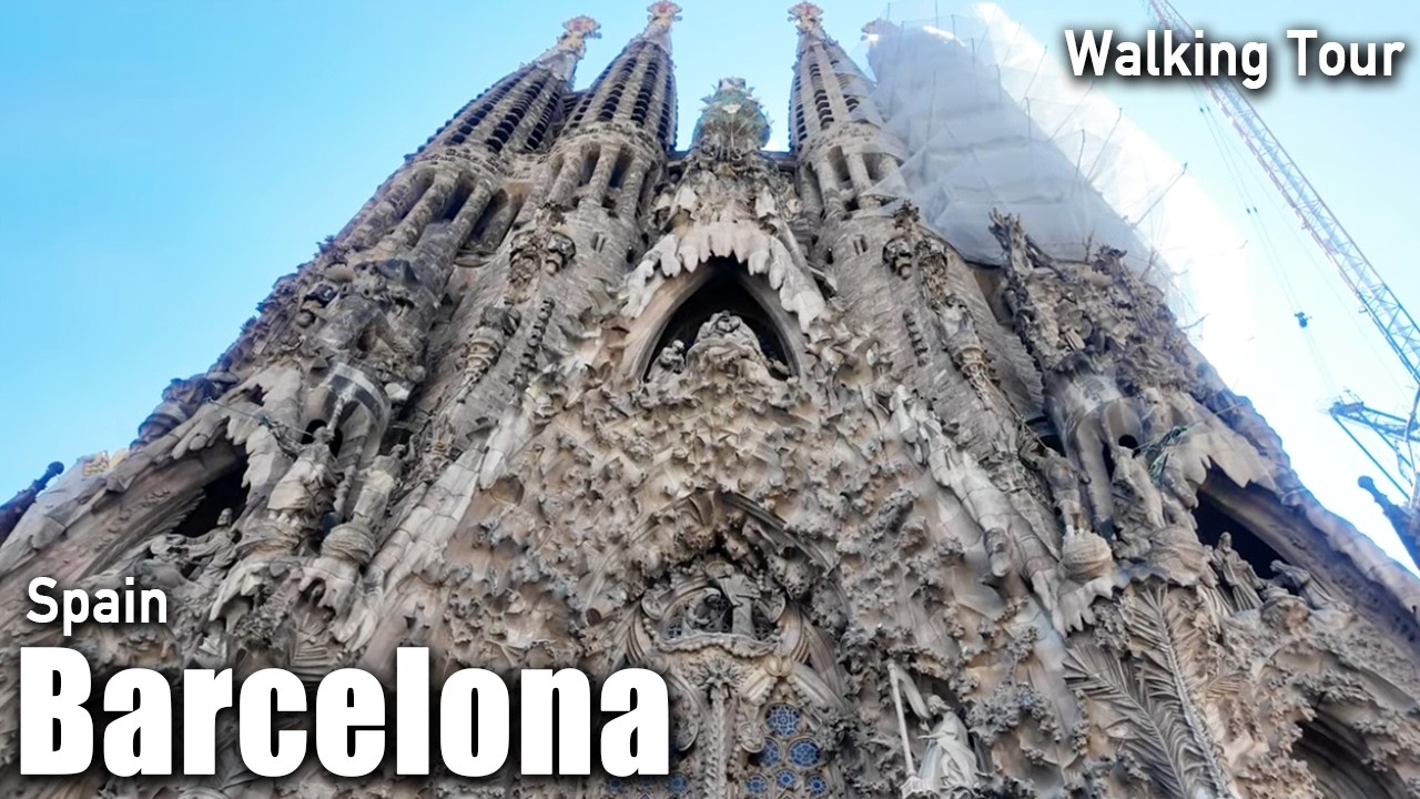 Barcelona, Kingdom of Spain🇪🇸 4K Walking Tour 2025 [4K Ultra HD/60fps]