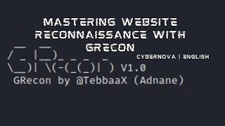 Mastering Website Reconnaissance with GRecon | English | Ethical Hacking | Cybersecurity