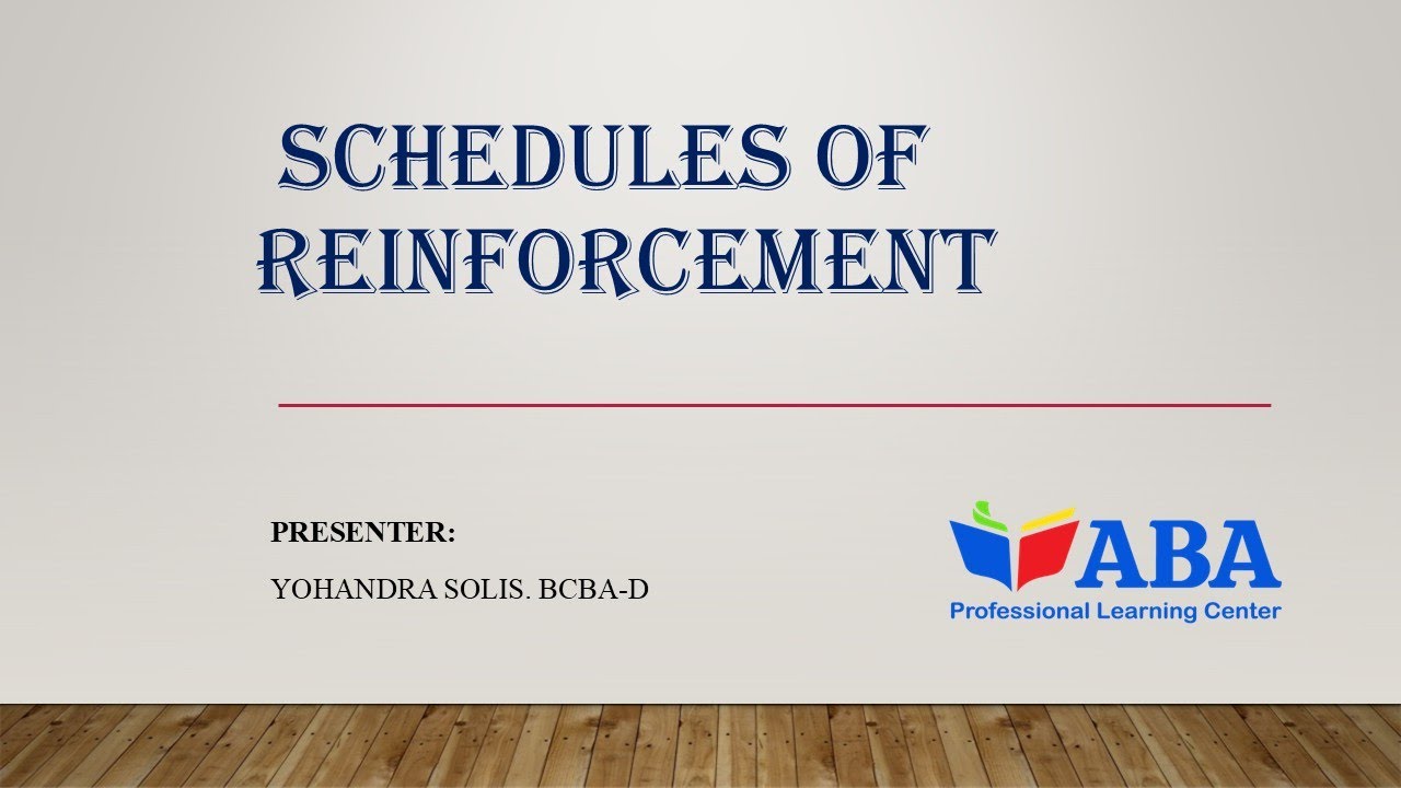 Programas de Reforzamiento