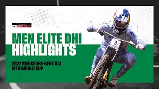 Round 10 - Men Elite DHI Mont-Sainte-Anne Highlights | 2022 Mercedes-Benz UCI MTB World Cup