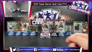 eBay- 2026 Topps Marvel Vault 5 Box Case Pick Your Character!-9/23/26