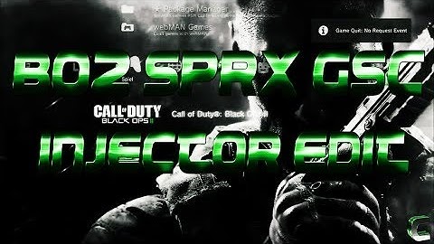 Free DL Bo2 1.19 How to load a gsc mod menu with sprx injector "Free Download"