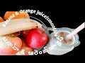 Orange &amp; Banana juice||Healthy juice  recipes|•