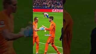 A Night He’ll Never Forget: Young Spurs Keeper Kinsky Leaves the Pitch in Tears 🥲 #spurs #madrid