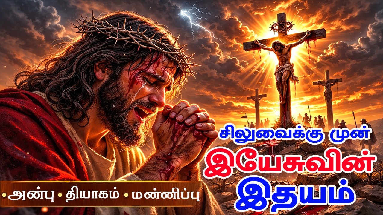 சிலுவைக்கு முன் இயேசுவின் இதயம் | Emotional Tamil Christian Song | Jesus Sacrifice Song Tamil | Oli
