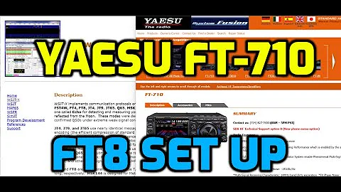YAESU FT-710 My FT8 Set Up