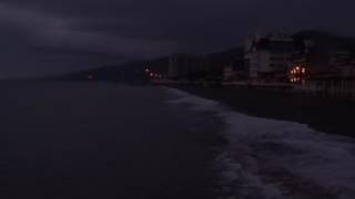 Зимний пляж январской ночью, шум моря без музыки и слов Лазаревское(По многочисленным просьбам зрителей - шум моря вечером... Лазаревское, Сочи НЕДВИЖИМОСТЬ СОЧИ Лазаревское..., 2017-01-22T15:10:00.000Z)