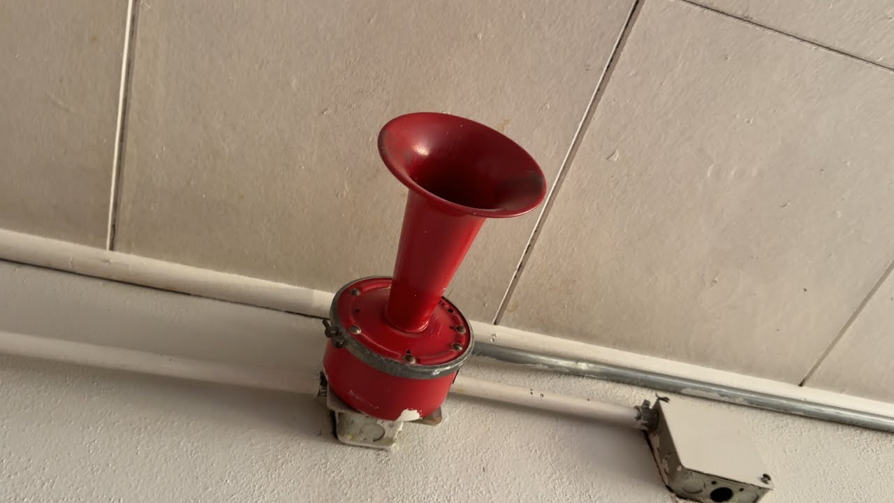 Setting off IBM 4030 Fire Alarm Horns