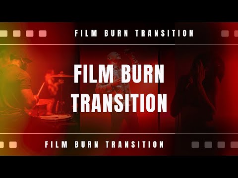 Film Burn Transitions Premiere Pro, a Plug-in Add-On by AAA Presets (Thumbnail 2 of 2)