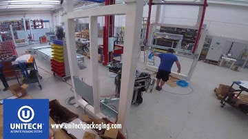 Timelapse - Rotary Arm Wrapper with Top Cover and Corner board Application