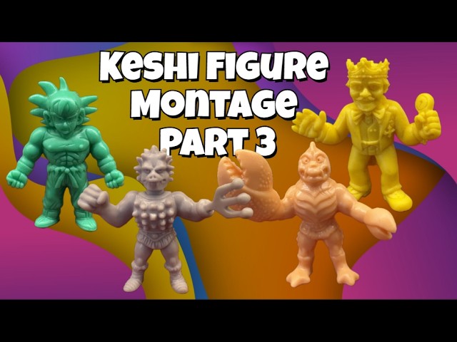 Random Montage of Keshi and Other Mono Mini Figures Part 3 (Little