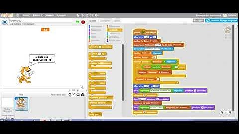 SCRATCH COLLEGE  DIVISEURS D