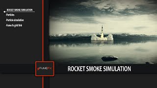 Rocket smoke simulation | Fume Fx | 3ds max