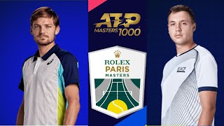 Goffin Vs Medjedovic | ATP Rolex Paris Masters 2025 LIVE Qualifying | Live Score & Match Updates