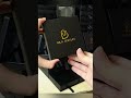 Black & Gold Jewelry Packaging | Minimal Luxury Drawer Box#giftbox #jewelrybox #custompackaging