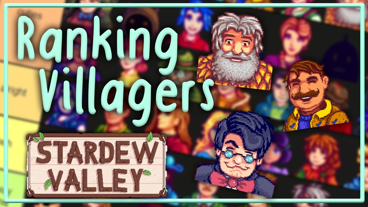 i ranked all the stardew characters