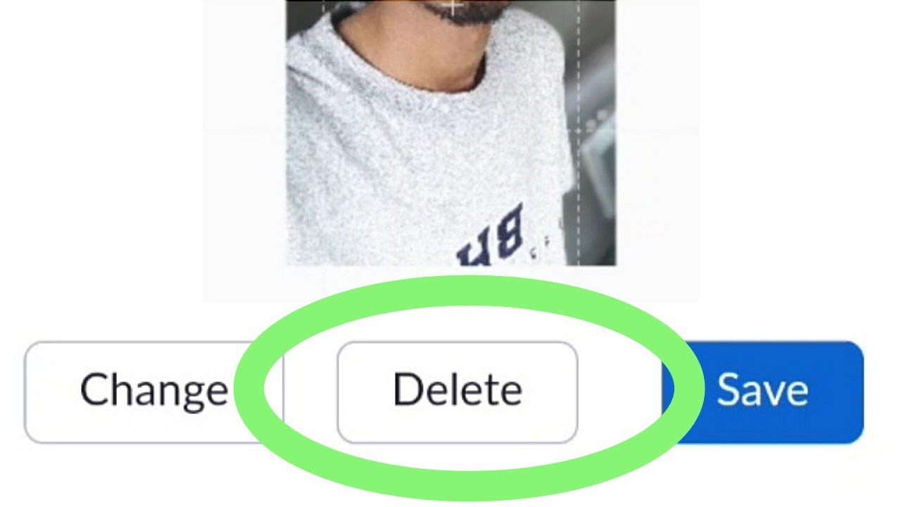 How To Remove / Delete Profile Picture On Zoom App Zoom App Se Photo