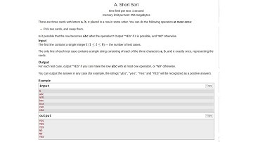 Quick Solution to Codeforces 1873A - Short sort Explained in Python
