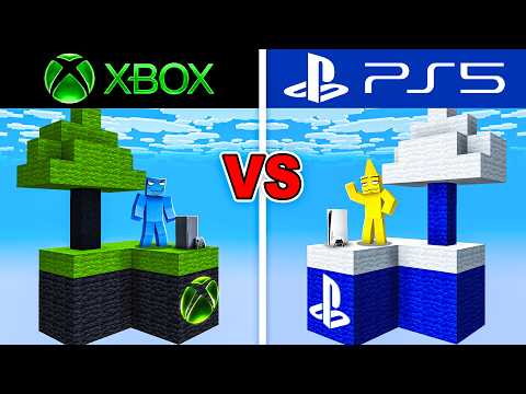 Ultimate XBOX vs PS5 Island in Minecraft