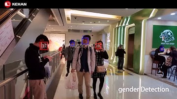 AI Camera with age, gender, residence time detection