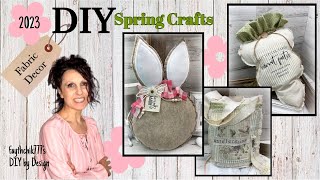 DIY Farmhouse Spring Fabric Crafts | DIY Spring Crafts  | DIY Spring Fabric Crafts 2023