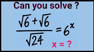 Nice Square Root Math Simplification | Algebra | Olympiad