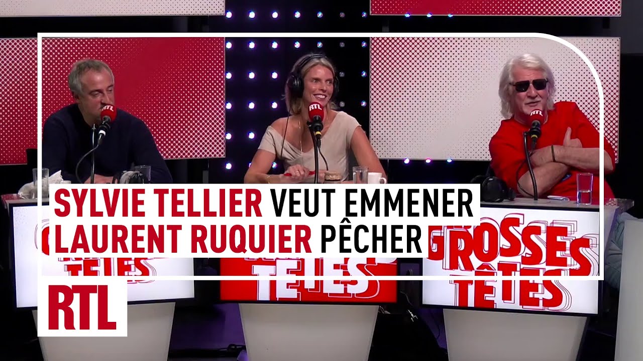 Une séance de pêche entre Sylvie Tellier, Laurent Ruquier et Patrick Sébastien ?