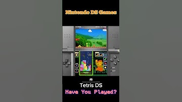 Tetris DS on Nintendo: Are you ready for the challenge? #tetris #nintendodsgames #videogames