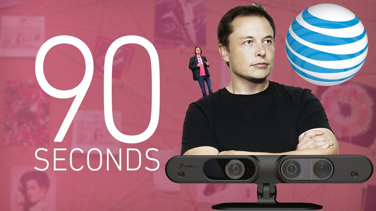 AT&T's NEXT ripoff, Elon Musk's Hyperloop, and Apple's Kinect-ion: 90 Seconds on The Verge