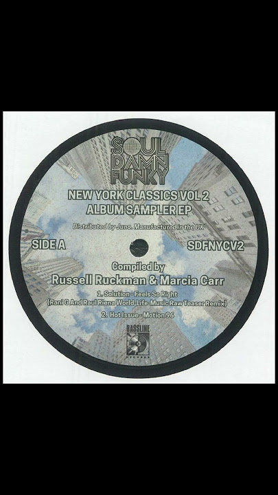 Hot Issue – Motion 96 (New York Classics Vol 2 Album Sampler, Bassline US Records, 2025) Funky House