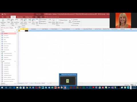 Project 2a   Creating a Table, a Query, Forms, and Reports Using Application Parts Quick Start