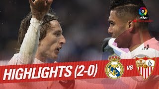 Real madrid won the match against sevilla fc 2-0. casemiro and luka
modric scored goals of victory. laliga santander 2018/2019suscríbete
al canal ofi...