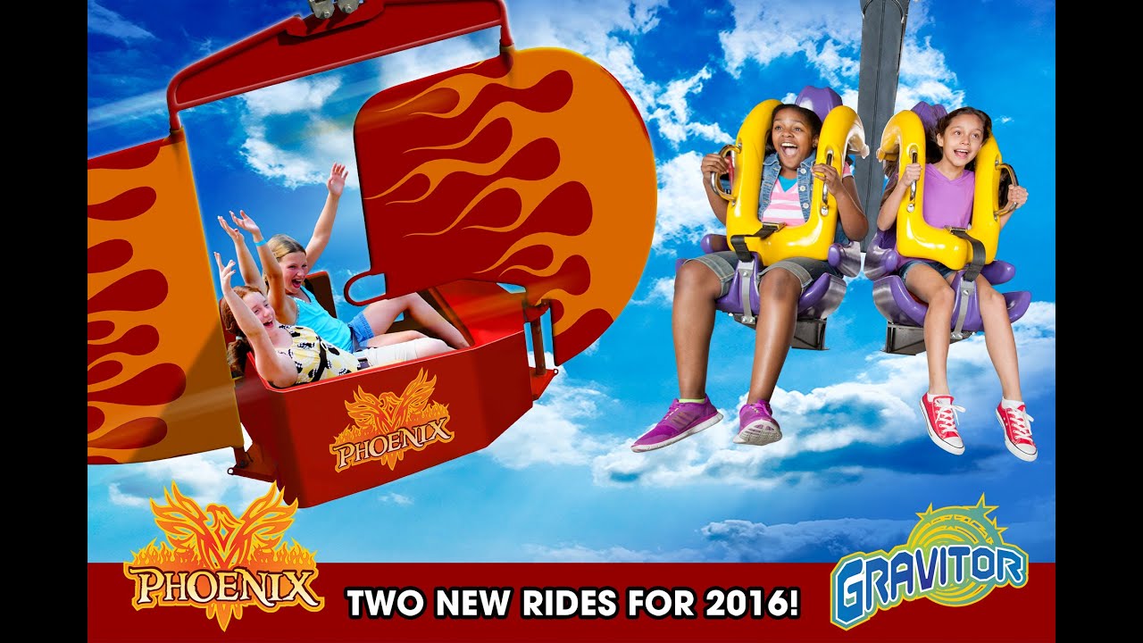 Phoenix Ride A La Ronde Avenue Aventure - Six Flags La Ronde - NEW FOR 2016 - YouTube