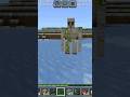 me with my dog vs iron golem #minecraft #shorts #viral #trending #ytshorts