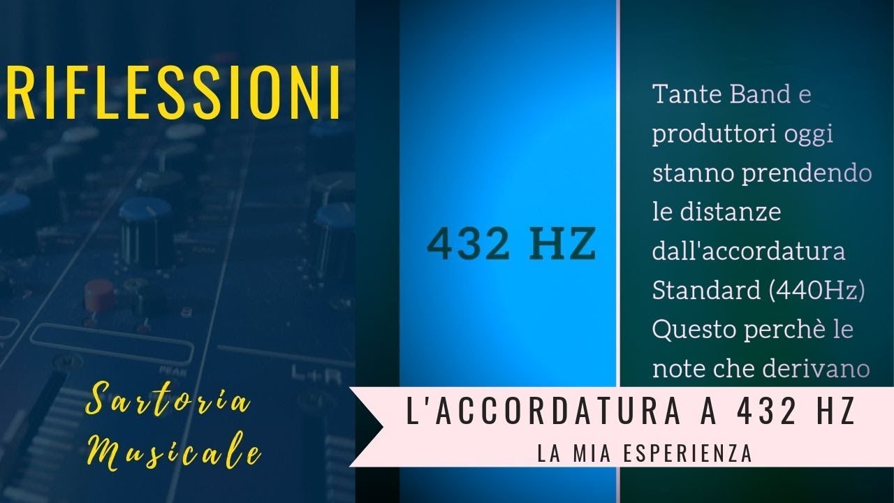 Accordare La Chitarra A 432 Hz