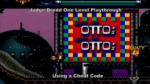 Judge Dredd One Level Playthrough using a Snes Cheat Code :D #Nintendo #Snes #CheatCodes #Gaming