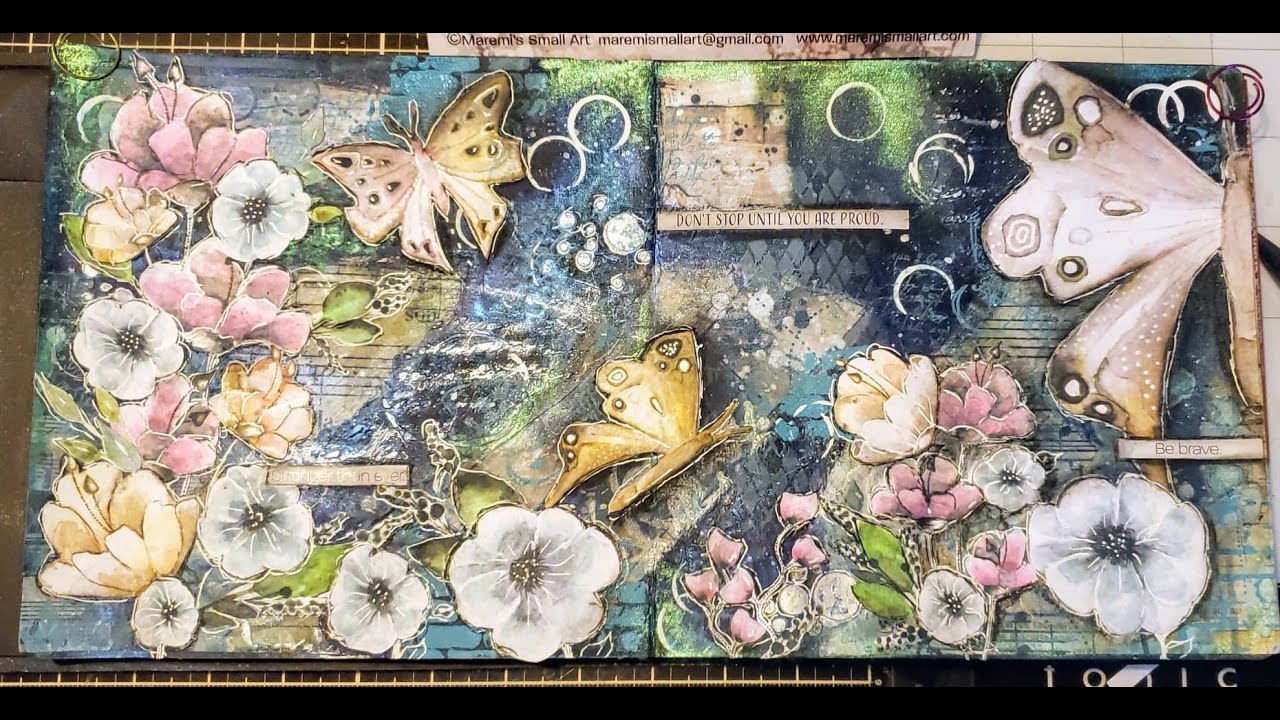 Art Journaling Maremi s SmallArt Papers YouTube Art journaling maremi s smallart papers youtube